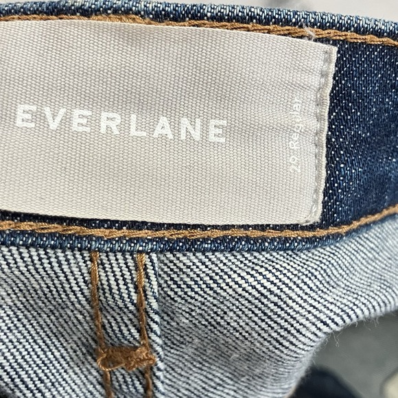 Everlane Skinny Jeans Dark Wash Mid Rise Women's Size 29 Denim Minimalist - Picture 8 of 13